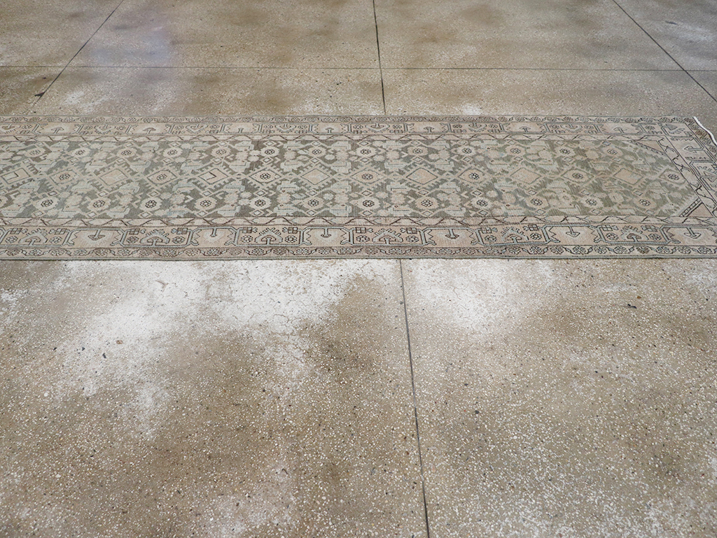 Vintage Persian Malayer Runner, No.32862 - Gsblank