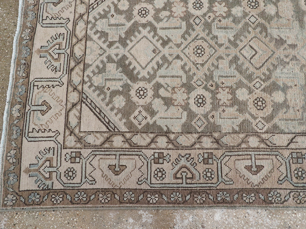 Vintage Persian Malayer Runner, No.32862 - Gsblank