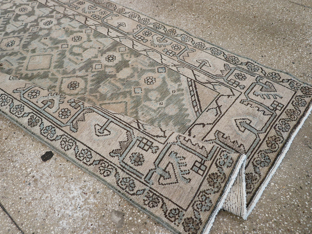 Vintage Persian Malayer Runner, No.32862 - Gsblank