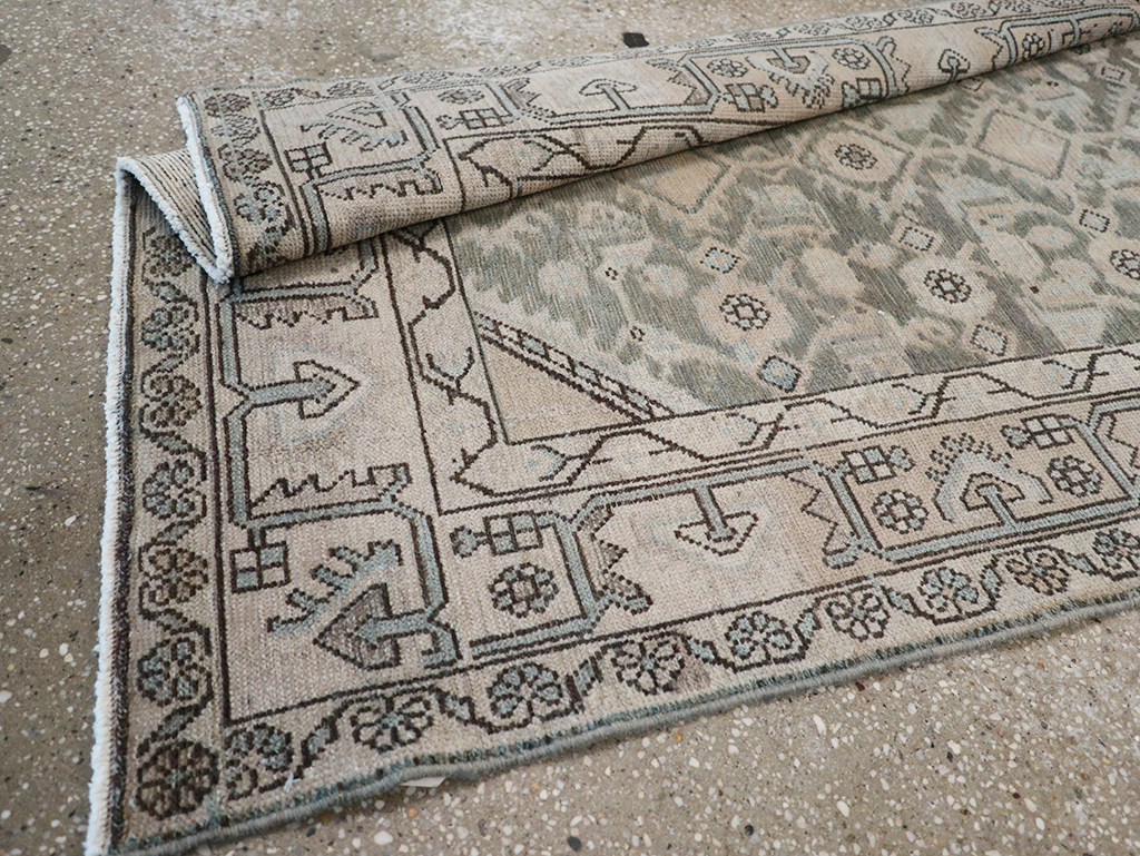 Vintage Persian Malayer Runner, No.32862 - Gsblank