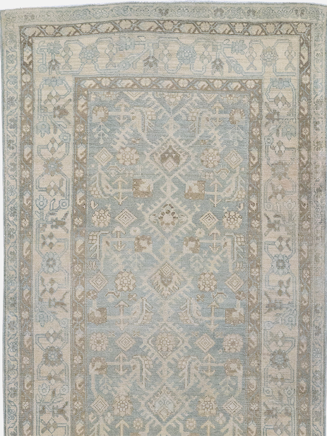 Vintage Persian Malayer Long Runner, No.32864 - Gsblank