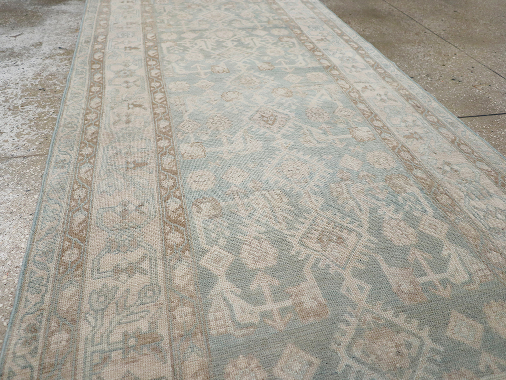 Vintage Persian Malayer Long Runner, No.32864 - Gsblank