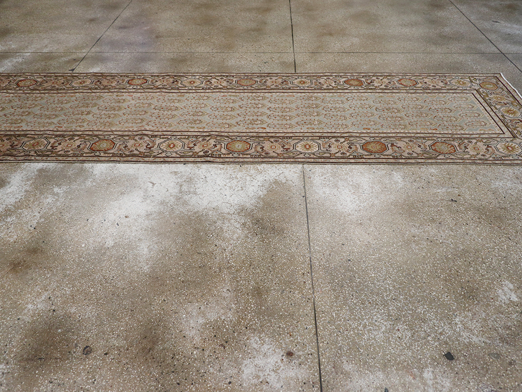 Vintage Persian Malayer Long Runner, No.32865 - Gsblank
