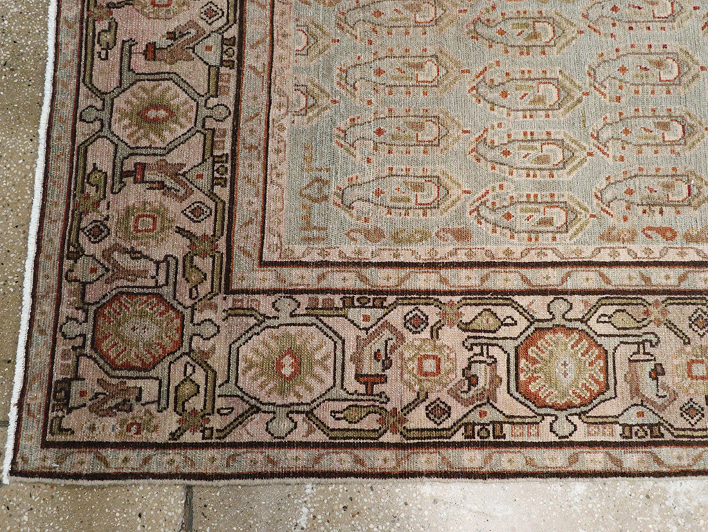 Vintage Persian Malayer Long Runner, No.32865 - Gsblank