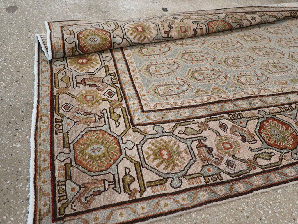 Vintage Persian Malayer Long Runner, No.32865 - Gsblank
