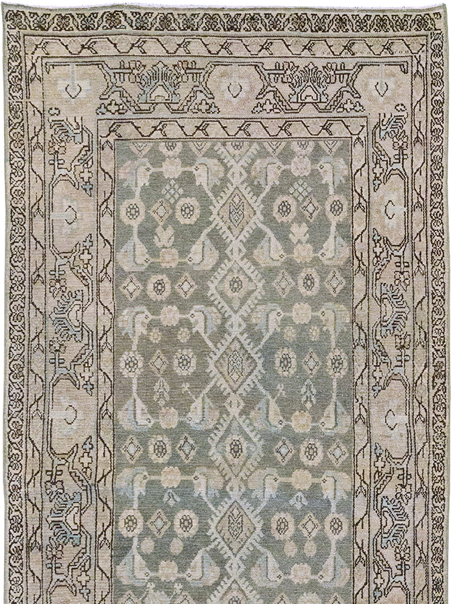 Vintage Persian Malayer Runner, No.32866 - Gsblank