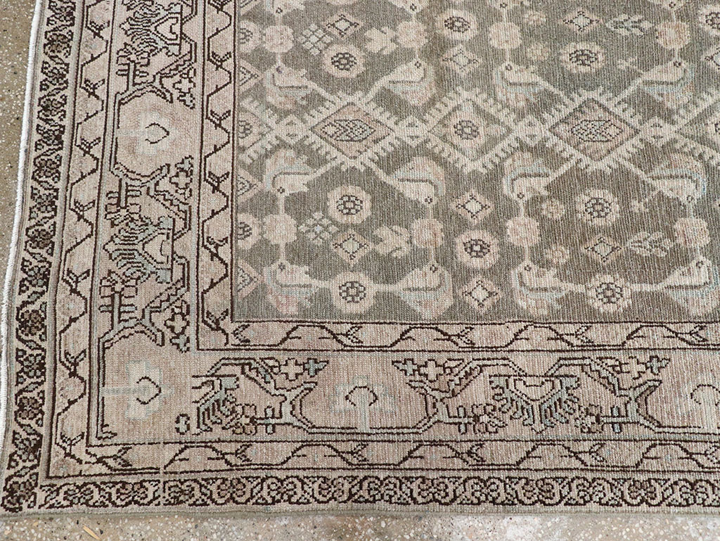 Vintage Persian Malayer Runner, No.32866 - Gsblank
