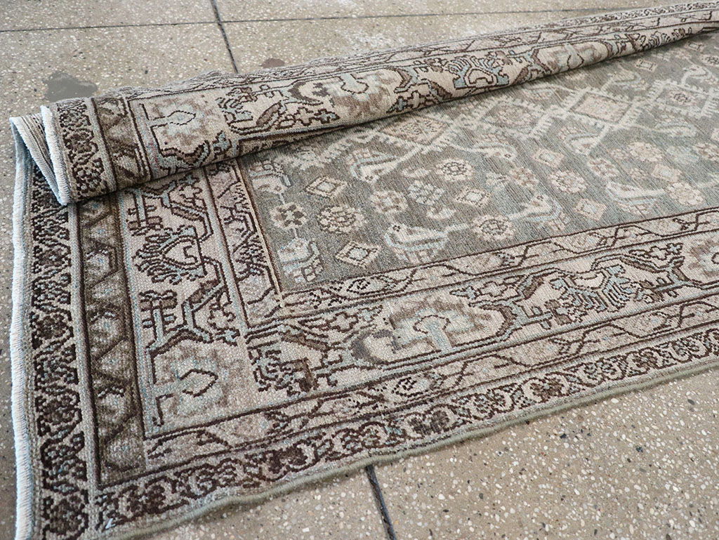 Vintage Persian Malayer Runner, No.32866 - Gsblank