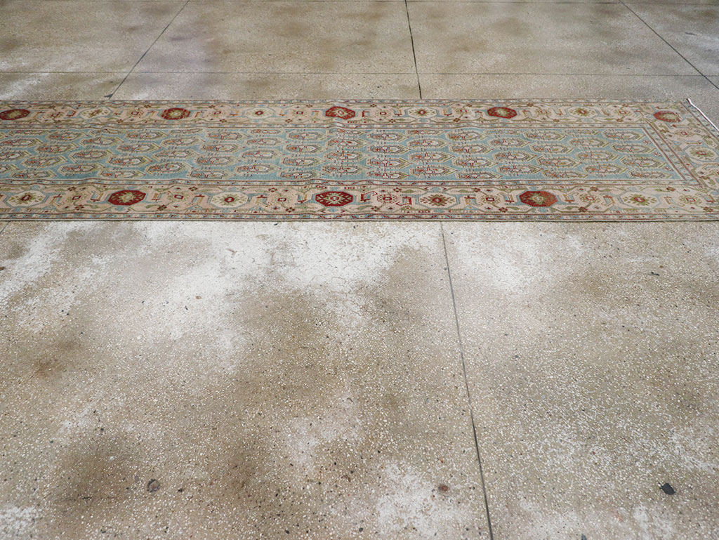 Vintage Persian Malayer Long Runner, No.32867 - Gsblank