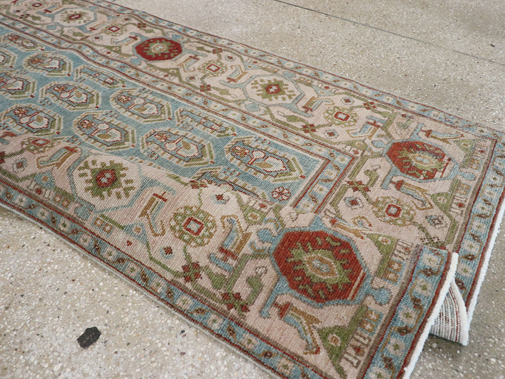 Vintage Persian Malayer Long Runner, No.32867 - Gsblank
