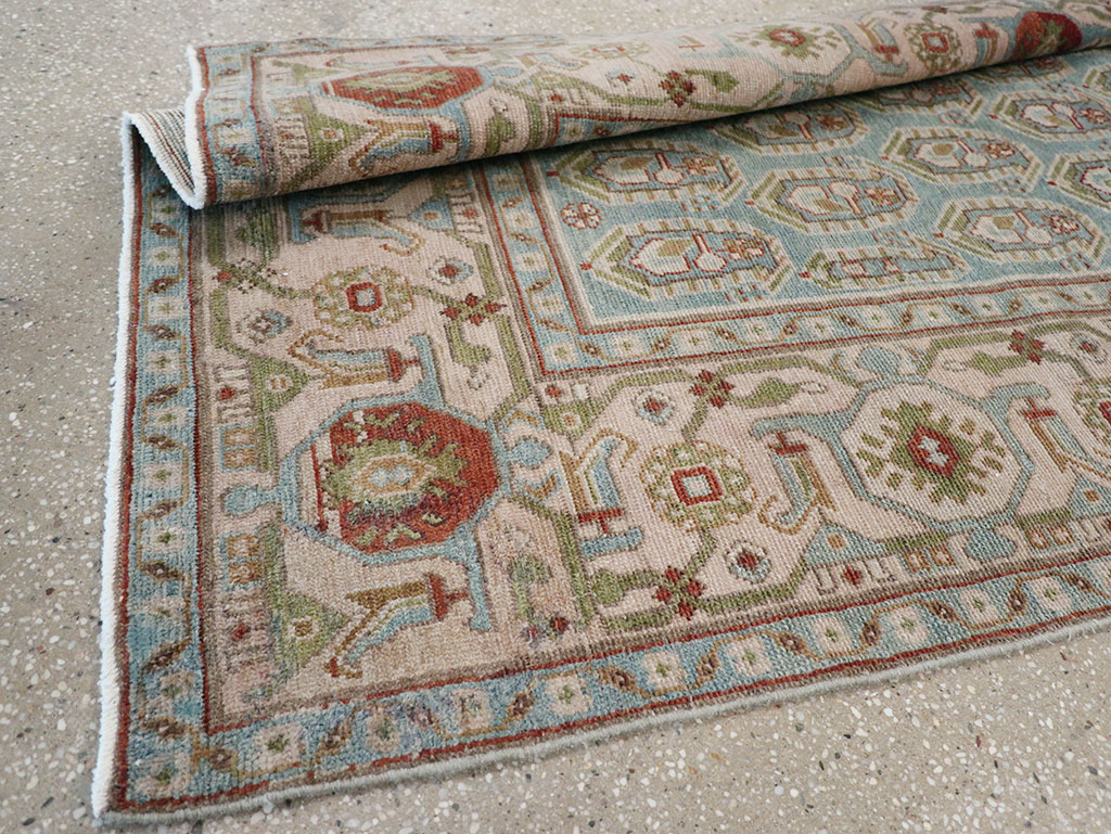 Vintage Persian Malayer Long Runner, No.32867 - Gsblank