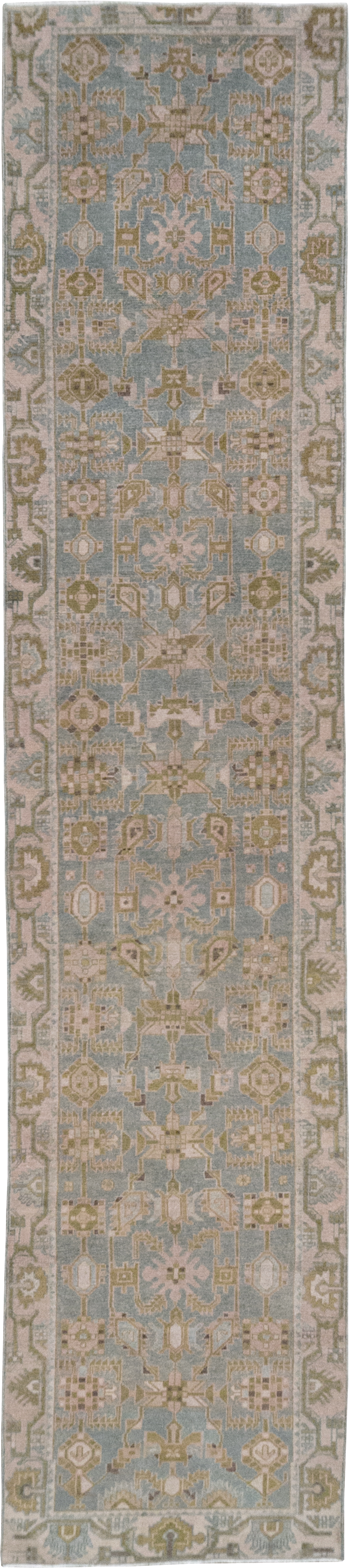 Vintage Persian Malayer Long Runner, No.32868 - Gsblank
