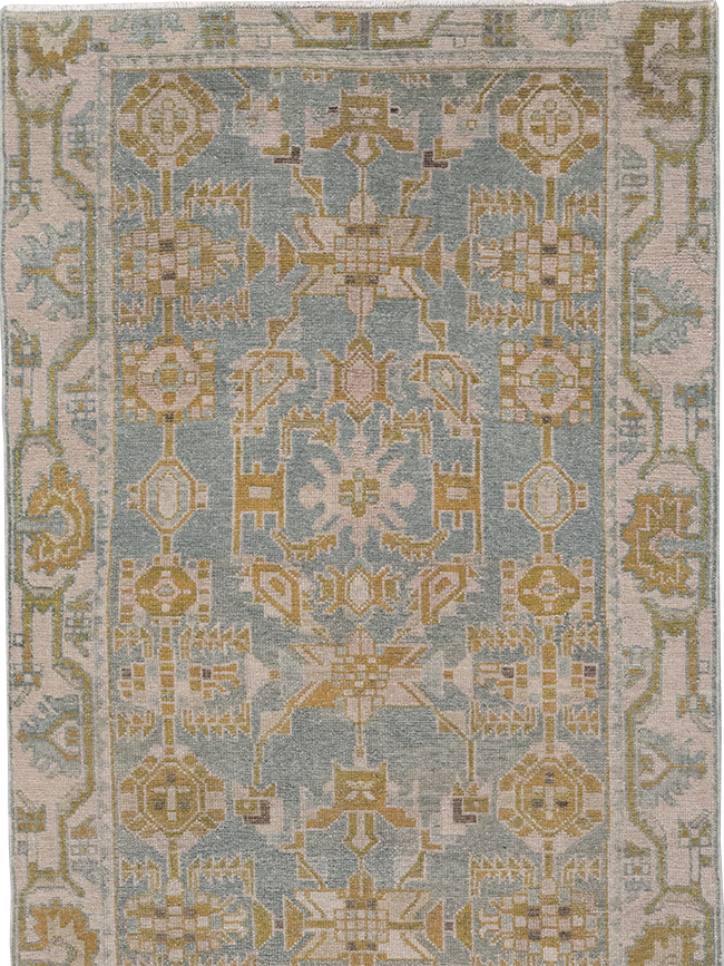 Vintage Persian Malayer Long Runner, No.32868 - Gsblank
