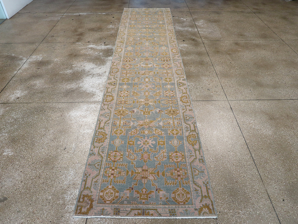 Vintage Persian Malayer Long Runner, No.32868 - Gsblank