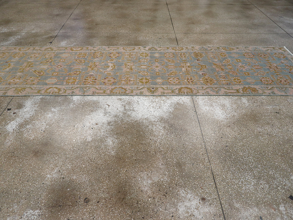 Vintage Persian Malayer Long Runner, No.32868 - Gsblank