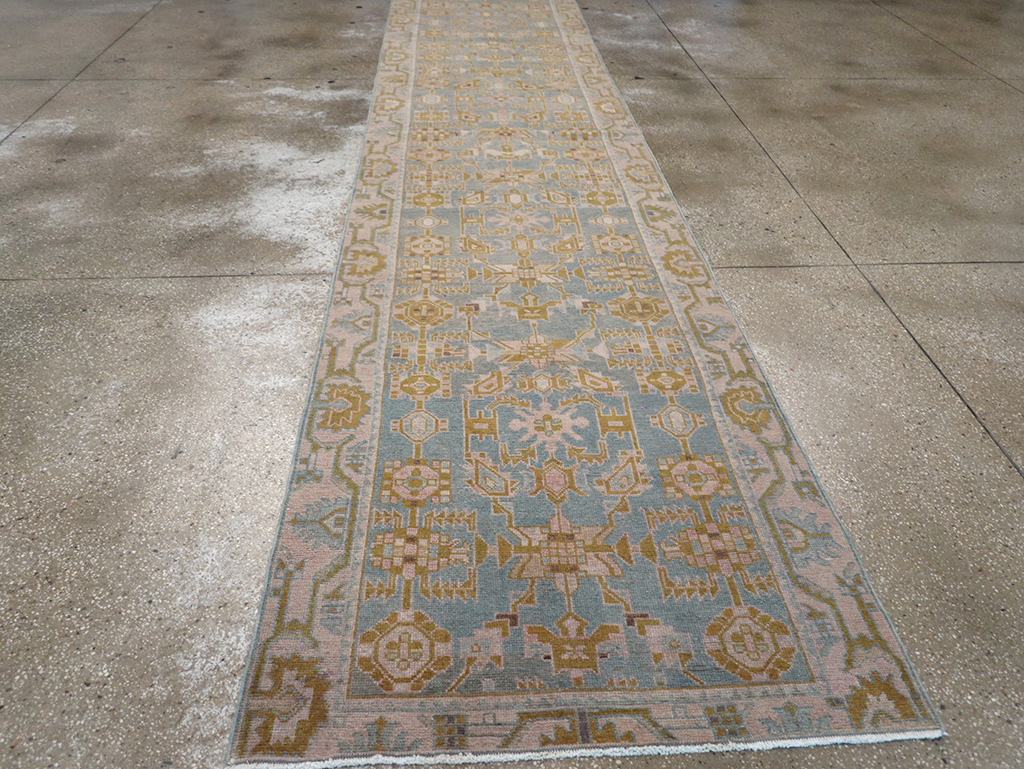 Vintage Persian Malayer Long Runner, No.32868 - Gsblank