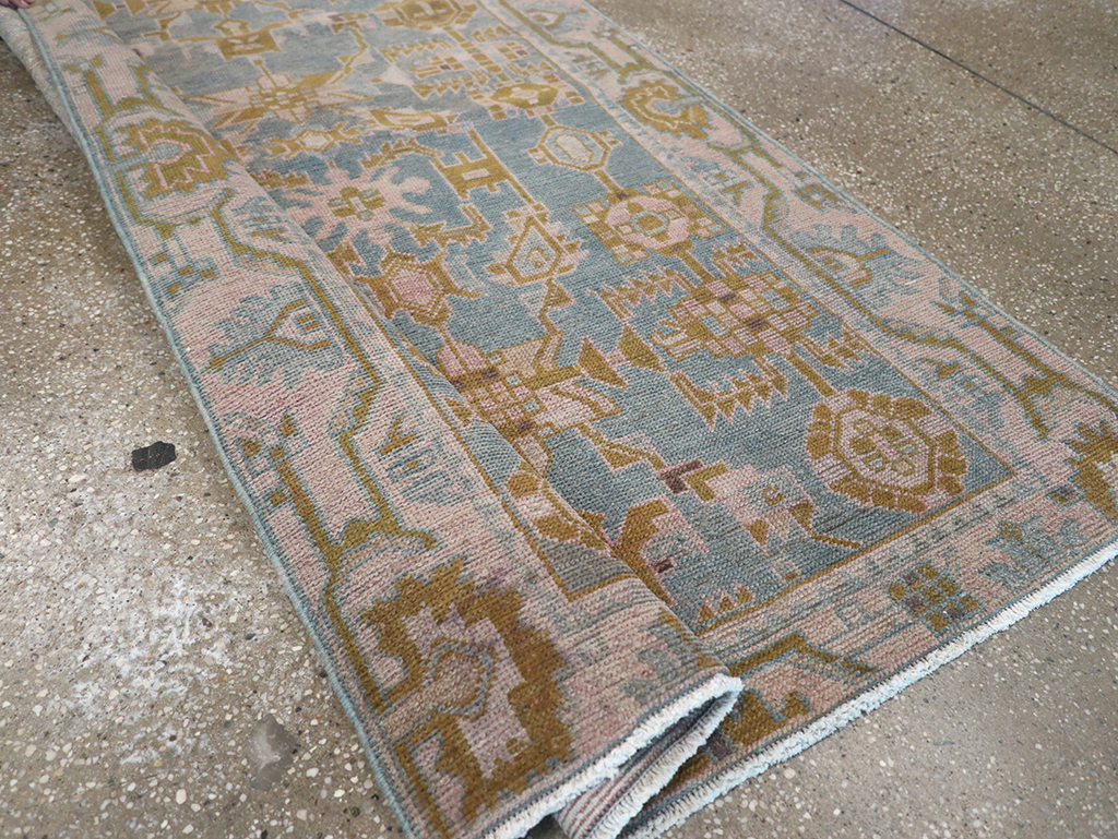 Vintage Persian Malayer Long Runner, No.32868 - Gsblank