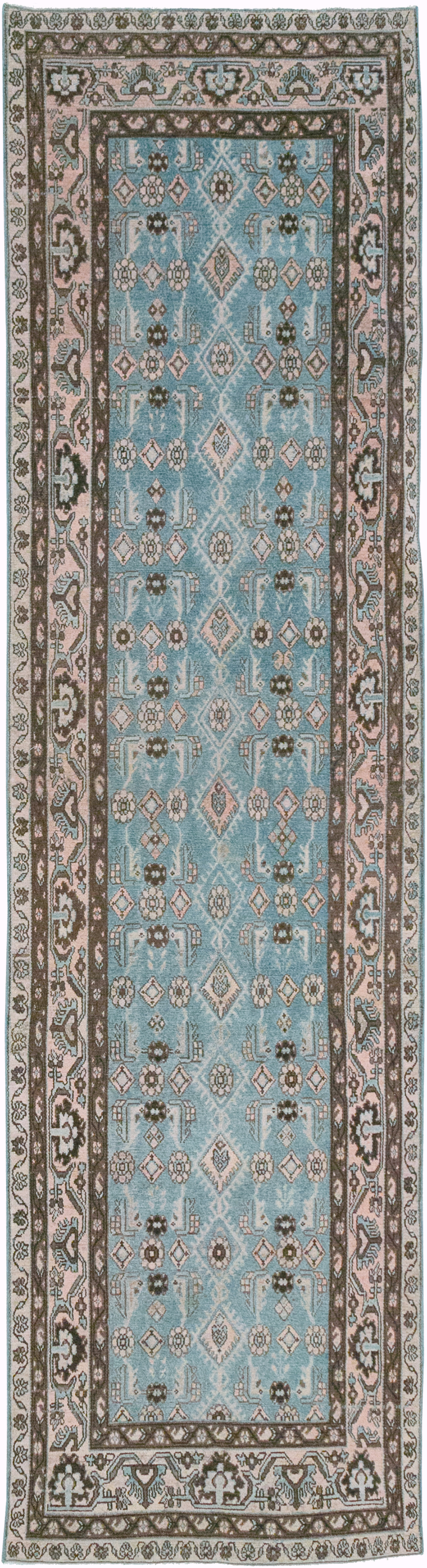 Vintage Persian Malayer Runner, No.32870 - Gsblank