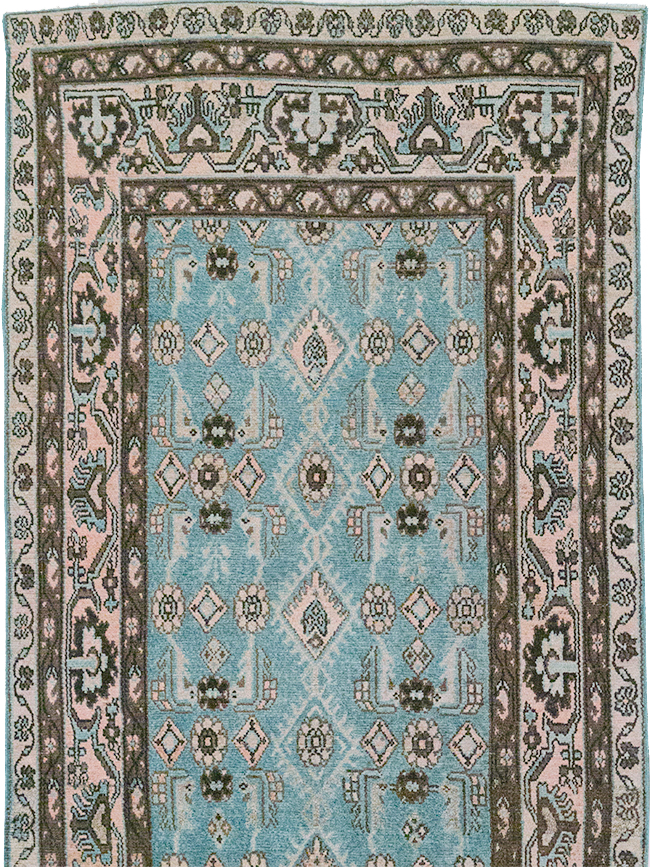 Vintage Persian Malayer Runner, No.32870 - Gsblank