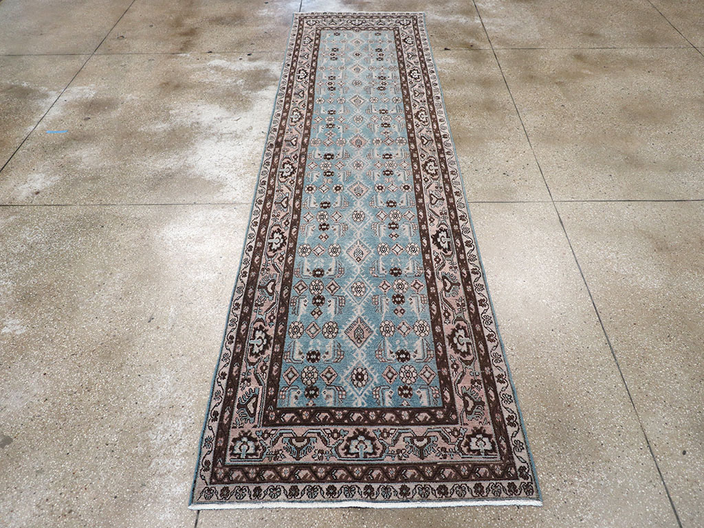 Vintage Persian Malayer Runner, No.32870 - Gsblank