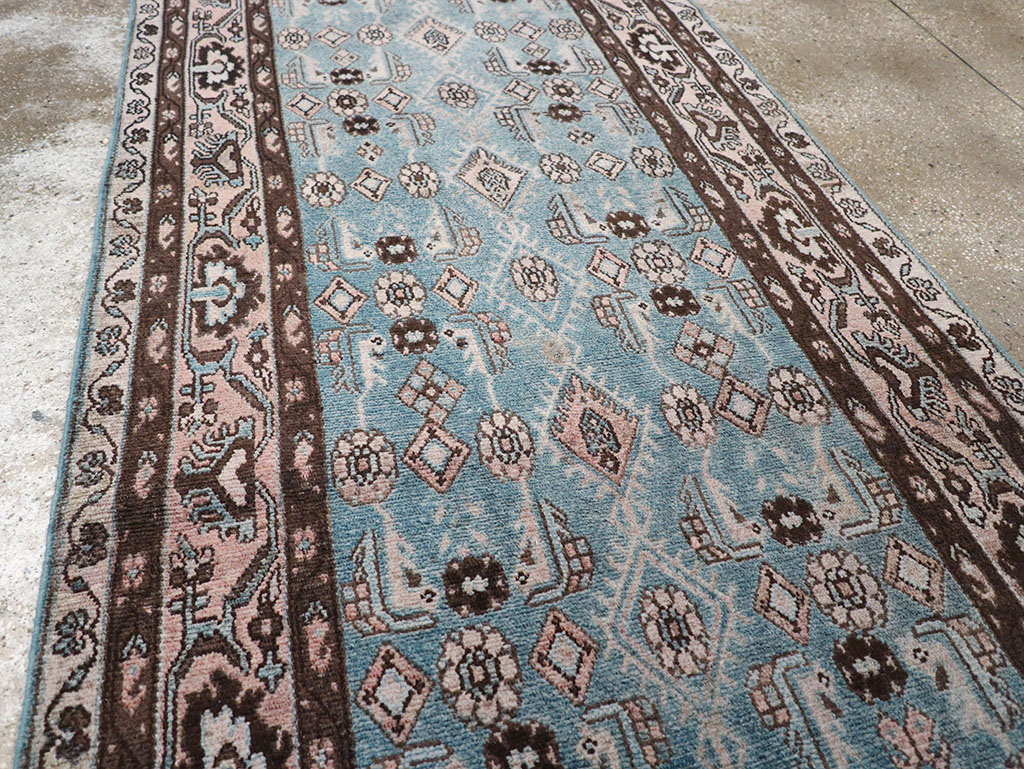 Vintage Persian Malayer Runner, No.32870 - Gsblank