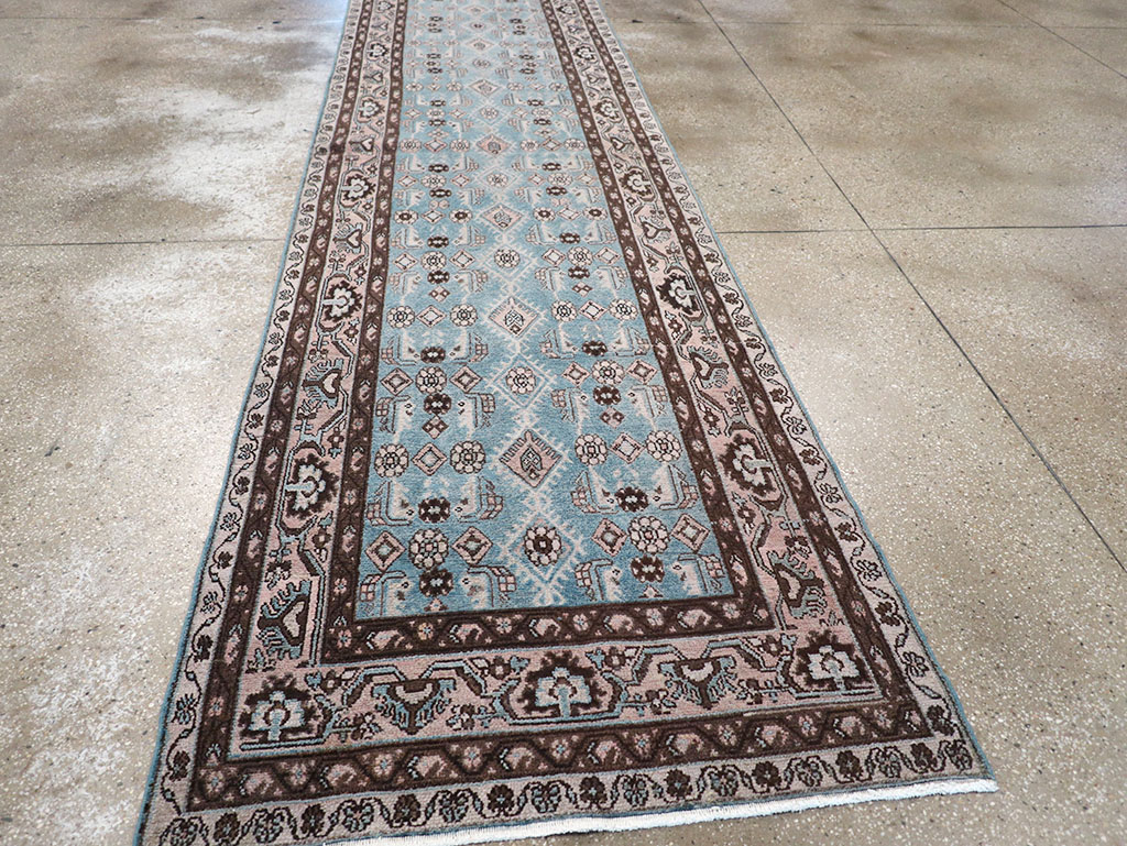 Vintage Persian Malayer Runner, No.32870 - Gsblank