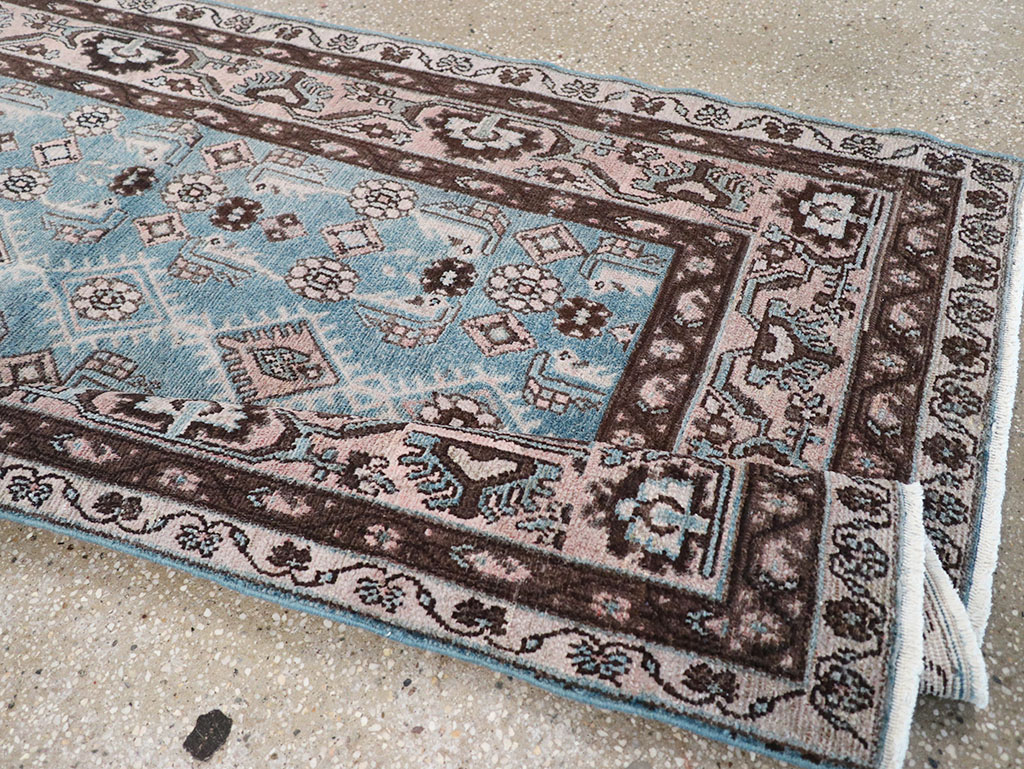 Vintage Persian Malayer Runner, No.32870 - Gsblank