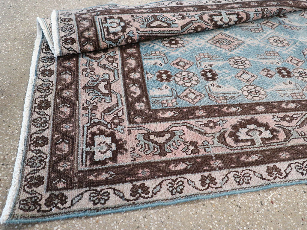 Vintage Persian Malayer Runner, No.32870 - Gsblank
