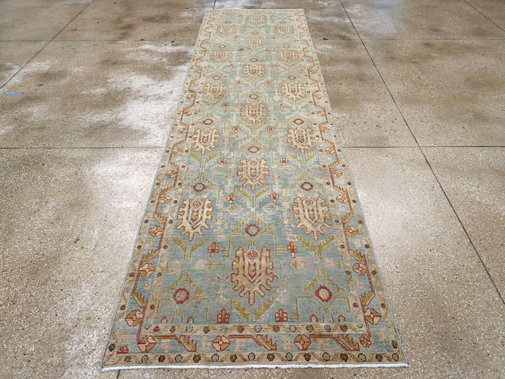Vintage Persian Malayer Runner, No.32871 - Gsblank