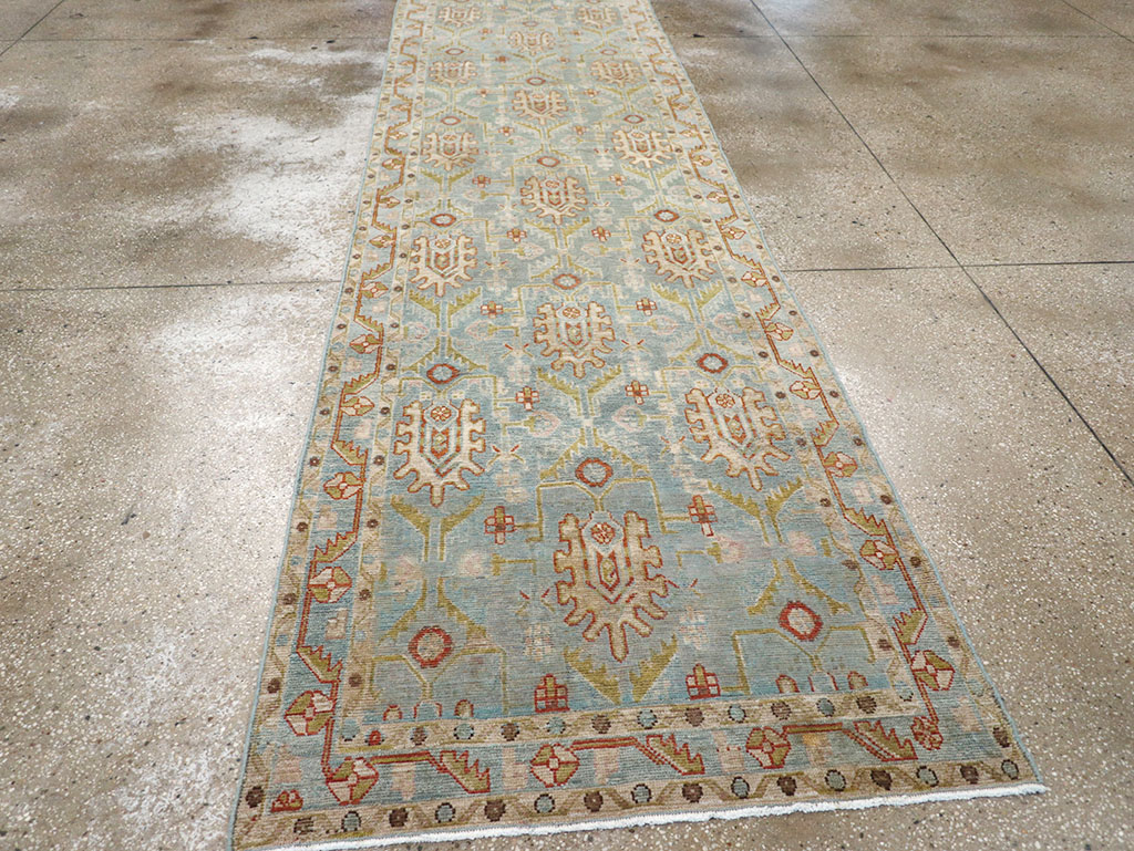Vintage Persian Malayer Runner, No.32871 - Gsblank