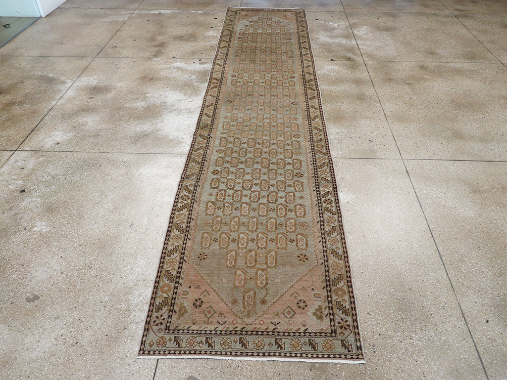 Vintage Perian Malayer Long Runner, No.32873 - Gsblank