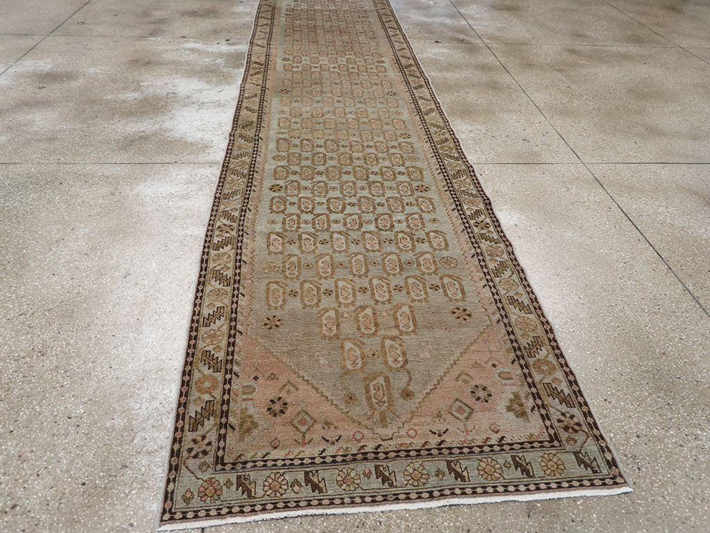Vintage Perian Malayer Long Runner, No.32873 - Gsblank