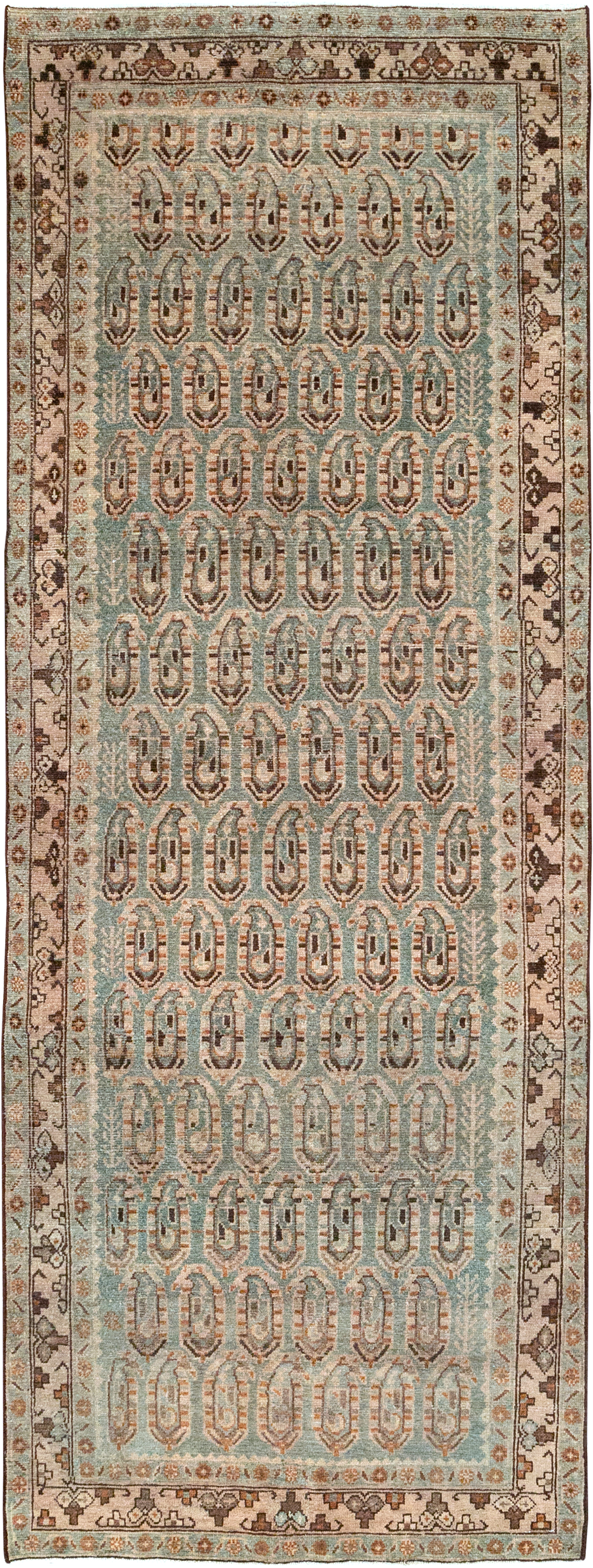 Vintage Persian Malayer Runner, No.32875 - Gsblank