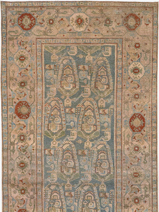 Vintage Persian Malayer Long Runner, No.32877 - Gsblank