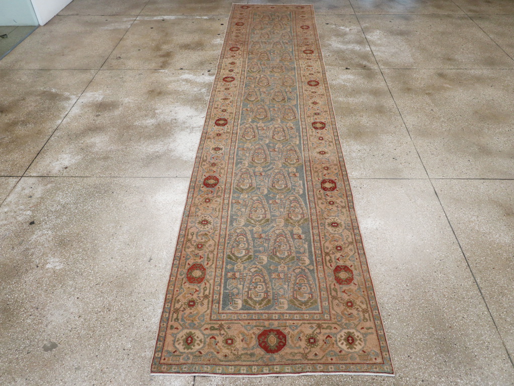 Vintage Persian Malayer Long Runner, No.32877 - Gsblank
