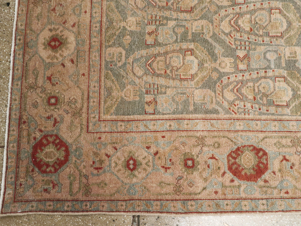 Vintage Persian Malayer Long Runner, No.32877 - Gsblank