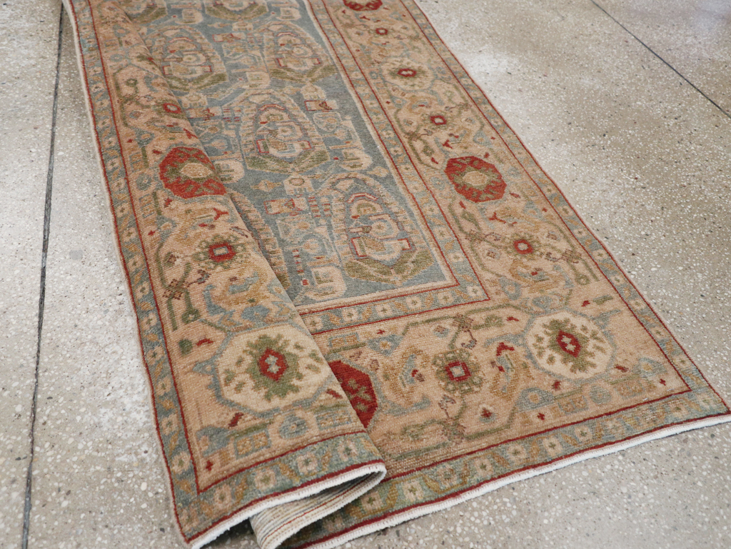 Vintage Persian Malayer Long Runner, No.32877 - Gsblank