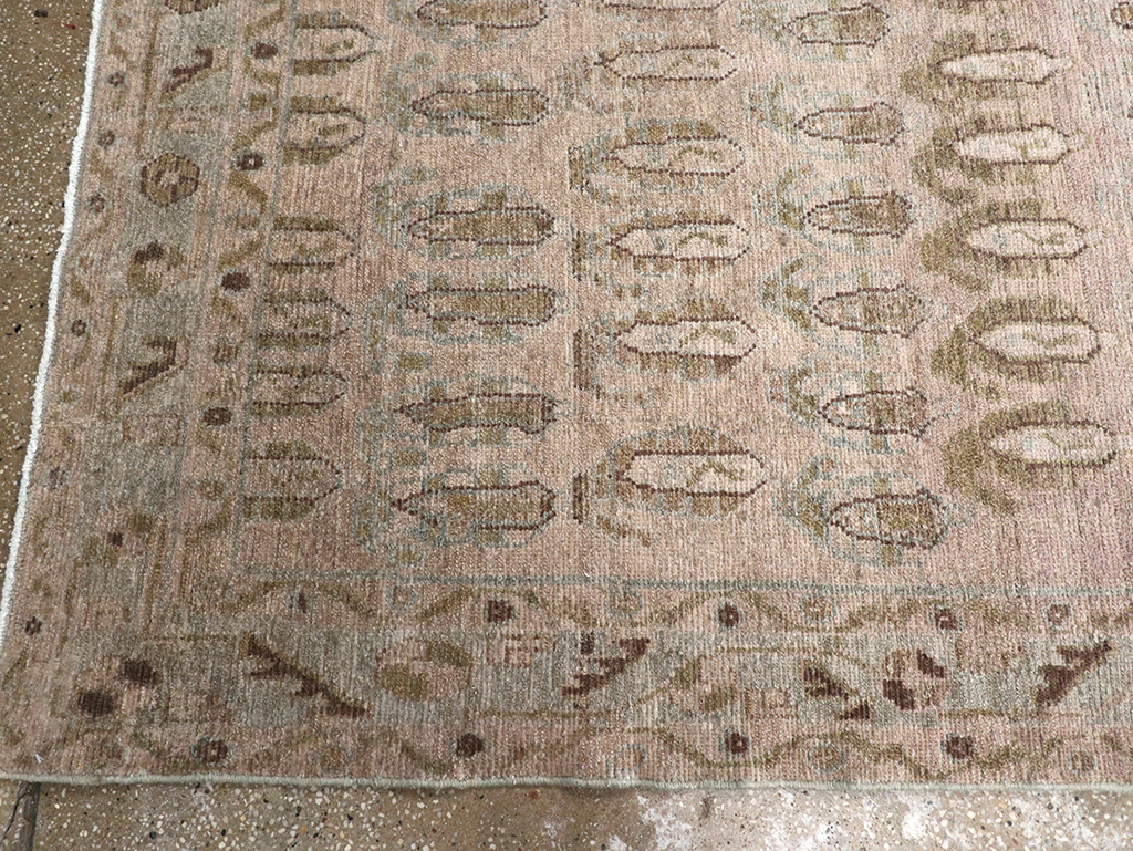 Vintage Persian Malayer Long Runner, No.32879 - Gsblank