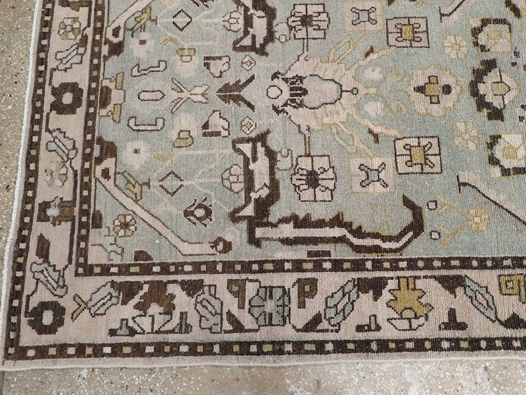 Vintage Persian Malayer Long Runner, No.32880 - Gsblank