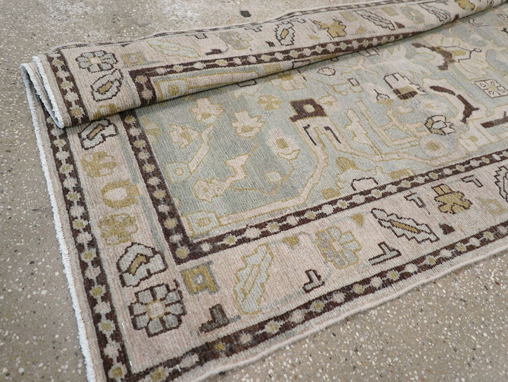 Vintage Persian Malayer Long Runner, No.32880 - Gsblank