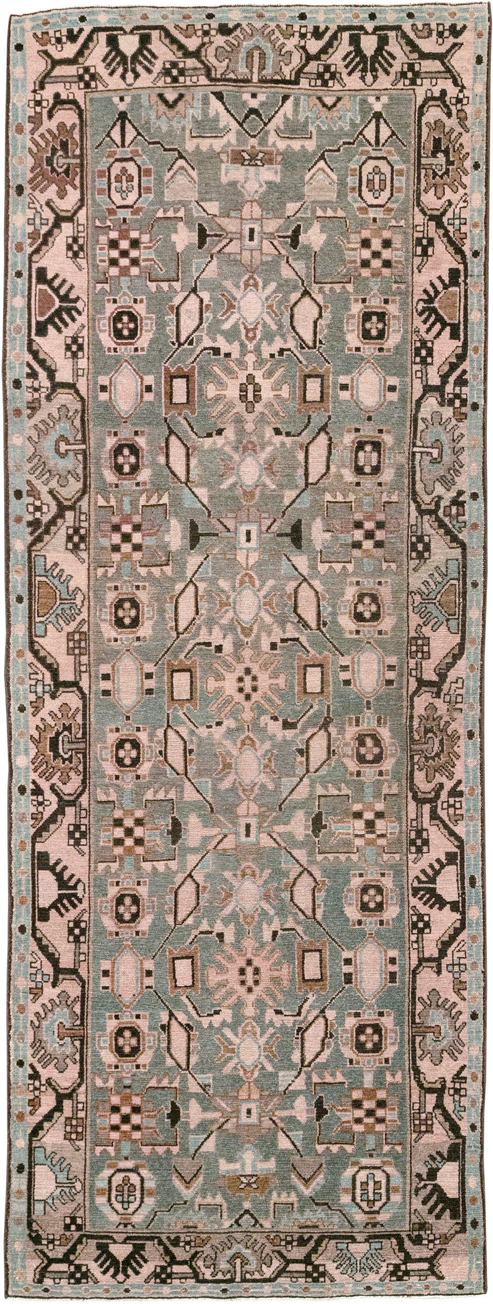 Vintage Persian Malayer Runner, No.32882 - Gsblank