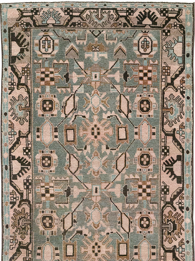 Vintage Persian Malayer Runner, No.32882 - Gsblank