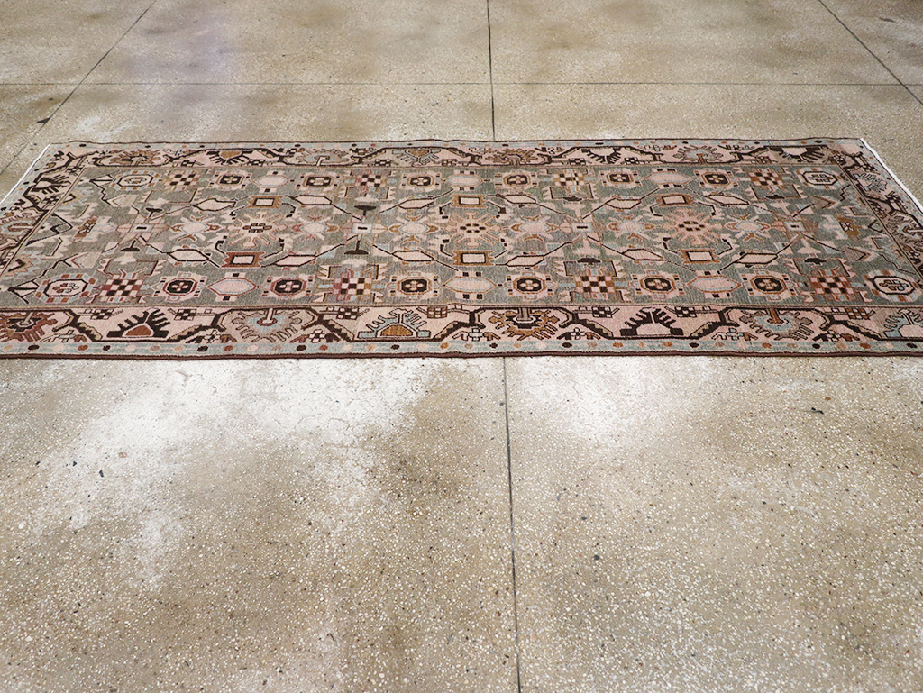 Vintage Persian Malayer Runner, No.32882 - Gsblank