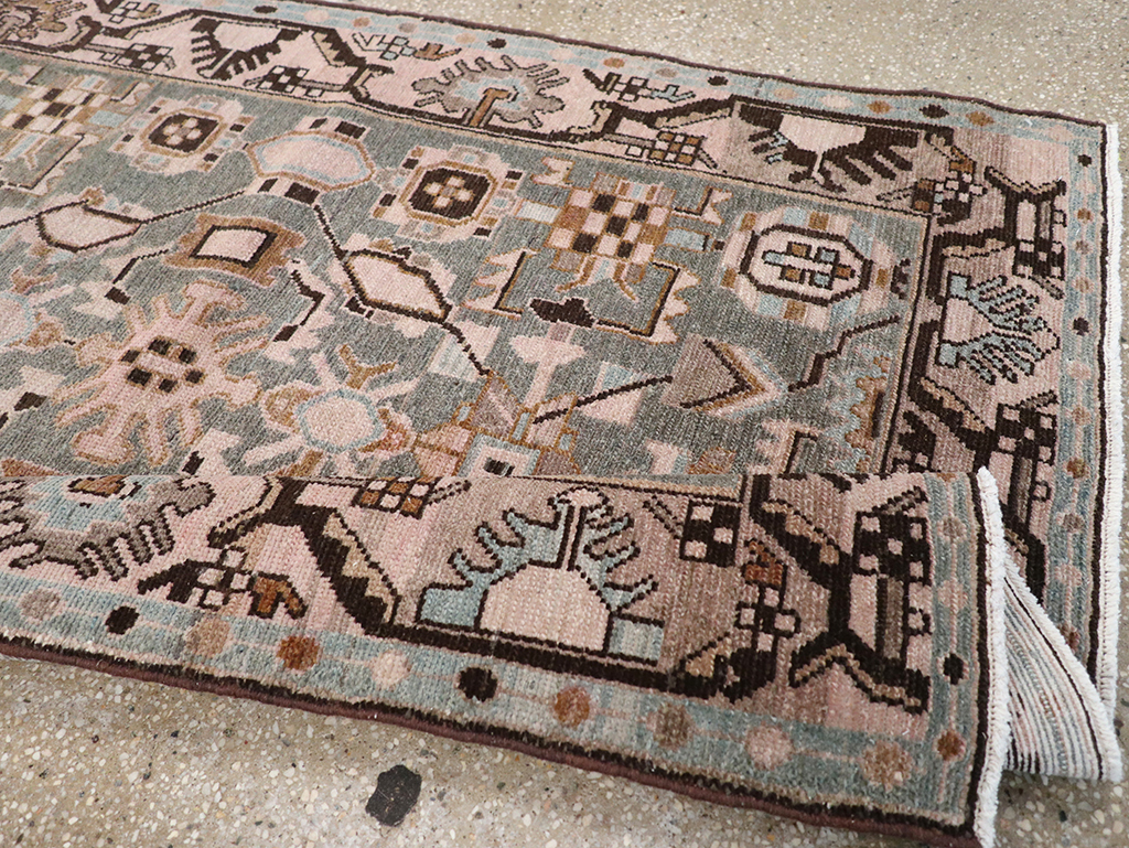 Vintage Persian Malayer Runner, No.32882 - Gsblank