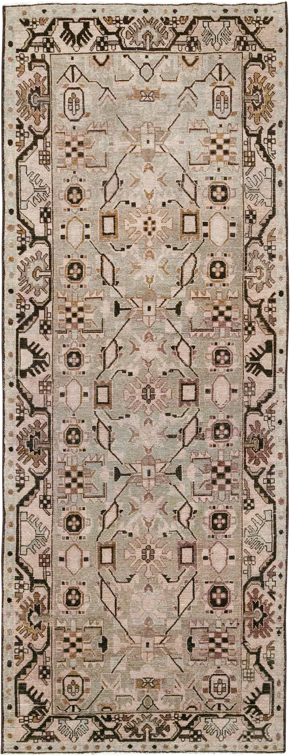 Vintage Persian Malayer Runner, No.32885 - Gsblank
