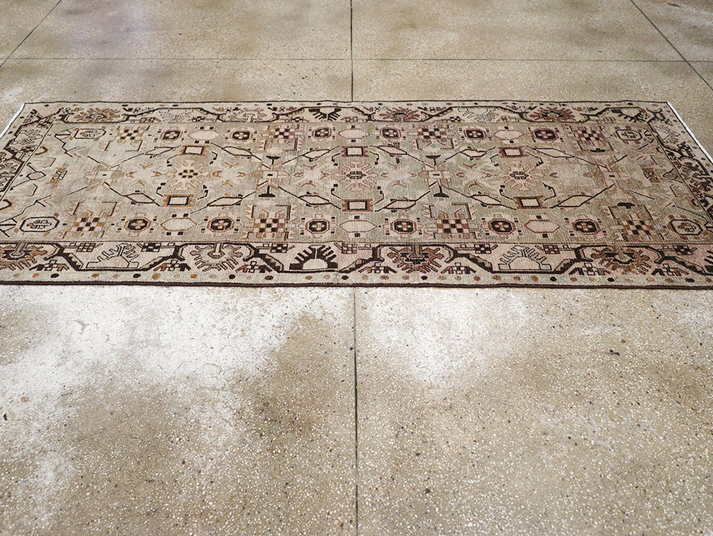 Vintage Persian Malayer Runner, No.32885 - Gsblank