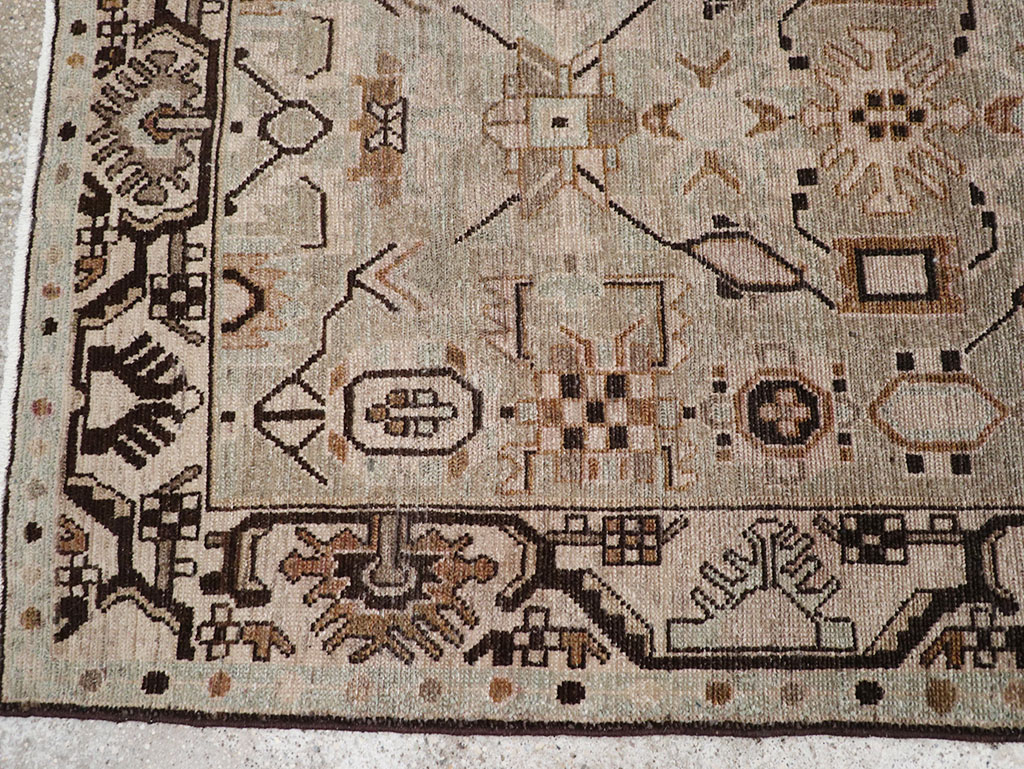 Vintage Persian Malayer Runner, No.32885 - Gsblank
