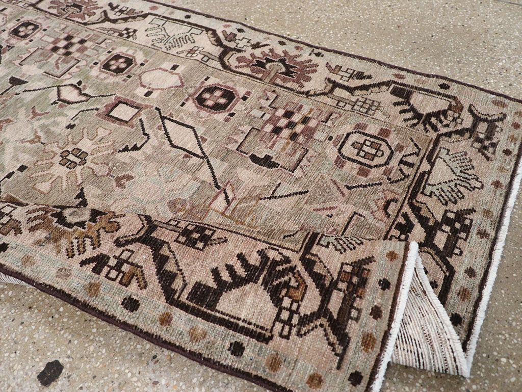 Vintage Persian Malayer Runner, No.32885 - Gsblank