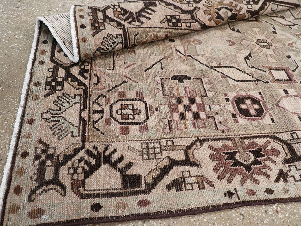 Vintage Persian Malayer Runner, No.32885 - Gsblank