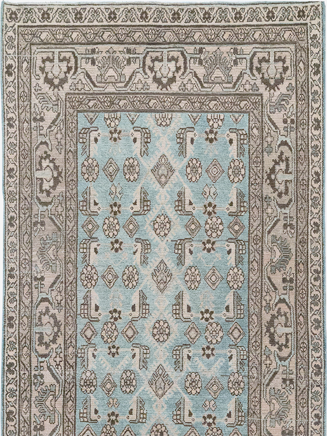 Vintage Persian Malayer Runner, No.32886 - Gsblank